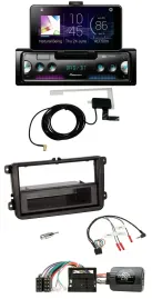 Pioneer DAB Bluetooth Lenkrad USB Autoradio für Skoda Fabia 5J 2007-2014