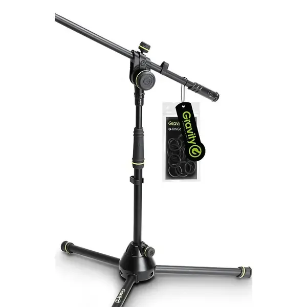 Стойка для микрофона Gravity Stands Microphone Stand Short w/Folding Tripod Base, 2-Point Adjust Boom