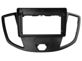 Einbaurahmen für 9 Zoll Autoradio für Ford Transit FAC/FAD 08/2014-06/2019 schwa