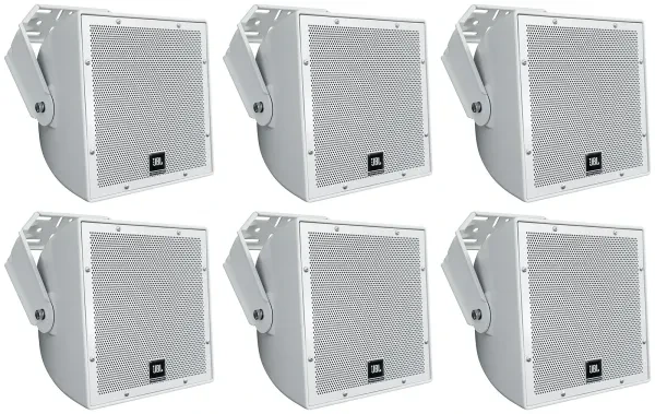 Настенная акустика JBL AWC82 White (6 штук)