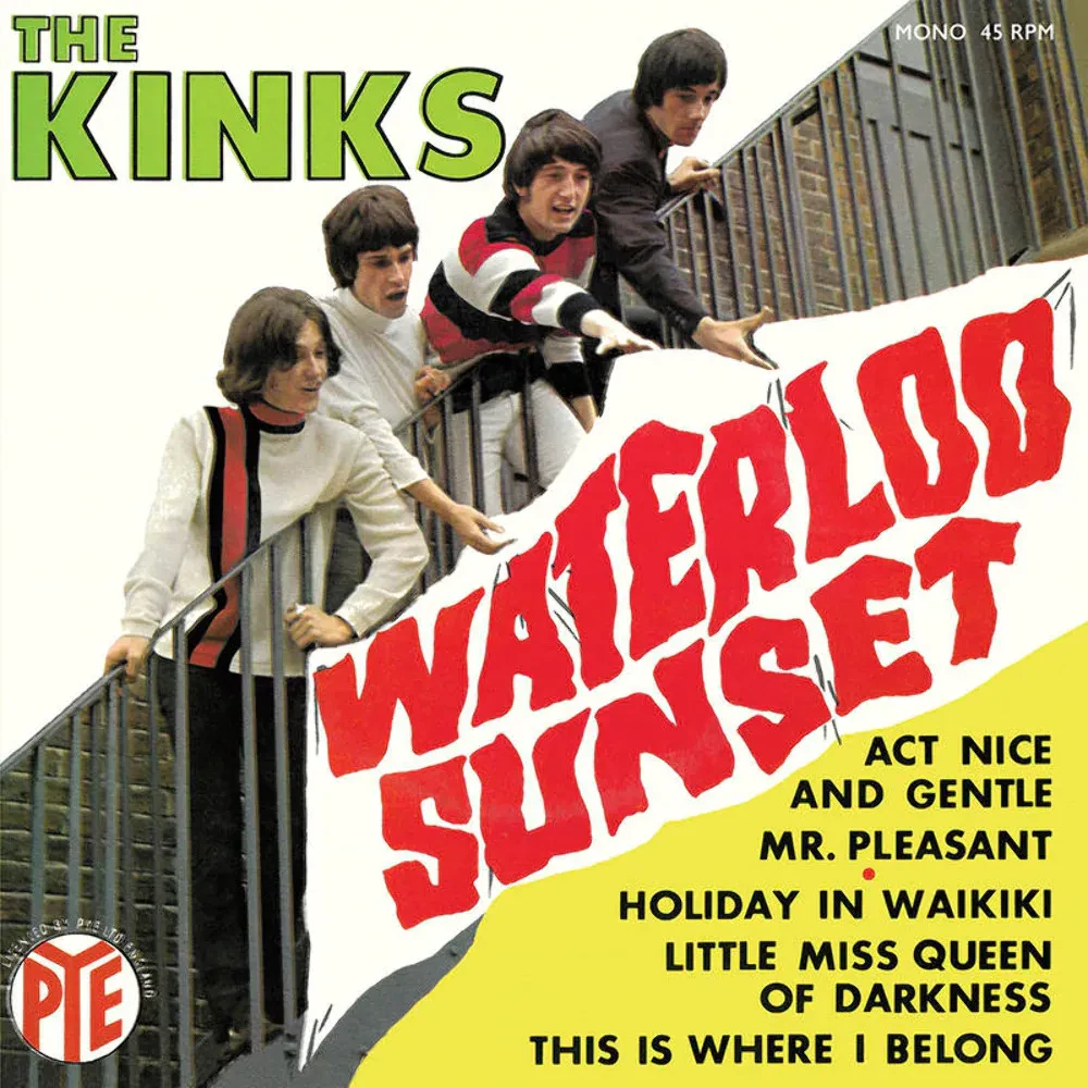 Виниловая пластинка The Kinks - Waterloo Sunset EP [Yellow 12" Vinyl] NEW Sealed Vinyl
