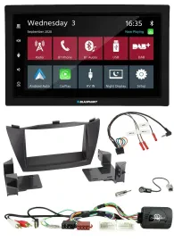 Blaupunkt DAB Bluetooth USB Lenkrad 2DIN Autoradio für Hyundai Tucson 2010-2015
