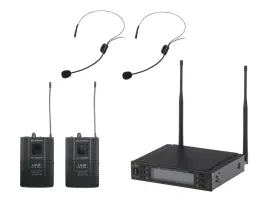 WF-U2302PP Беспроводная микрофонная система, 2 головных микрофона, Soundsation