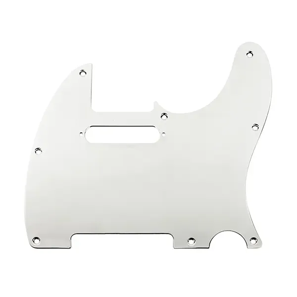 Пикгард Fender Modern Style Pickguard 1-Ply 8-Hole Tele Chrome