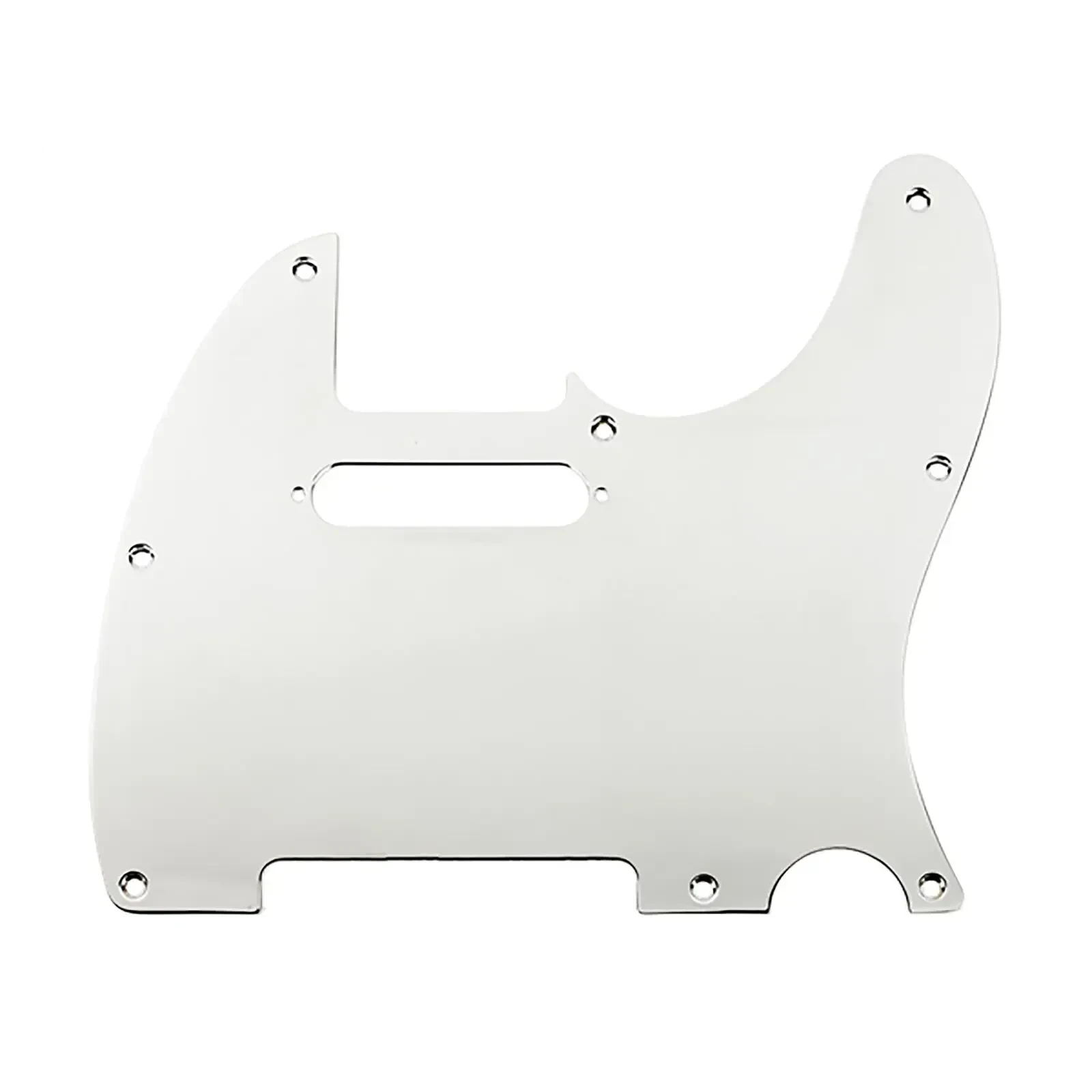 Пикгард Fender Modern Style Pickguard 1-Ply 8-Hole Tele Chrome