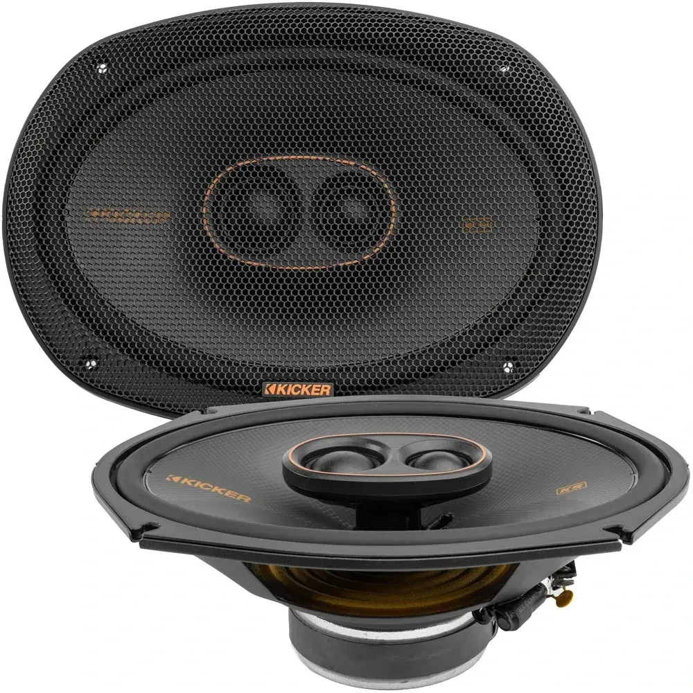 Автомобильный динамик Kicker 51KSC69304 KS-Series 6x9", коаксиальный, 3-полосный, 4 Ом