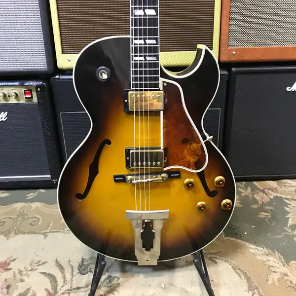 Полуакустическая электрогитара Gibson Custom Shop L-4 CES HH Vintage Sunburst USA 2003