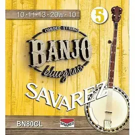 SAVAREZ BN80CL Saitensatz für 5-sait. Banjo, Bluegrass, custom light