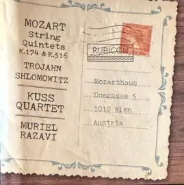 CD-диск Muriel Razavi – Mozart: String Quintets K.174 & K.516