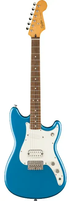 Электрогитара Squier by Fender Classic Vibe Duo-Sonic HS Lake Placid Blue, Parchment pickguard