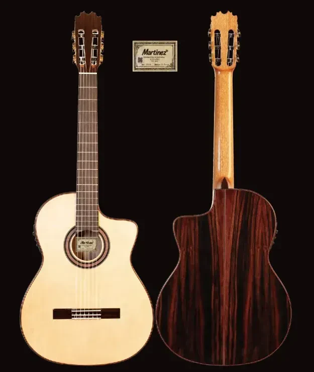 GS-Rose Gypsy Series Классическая гитара со звукоснимателем, Martinez