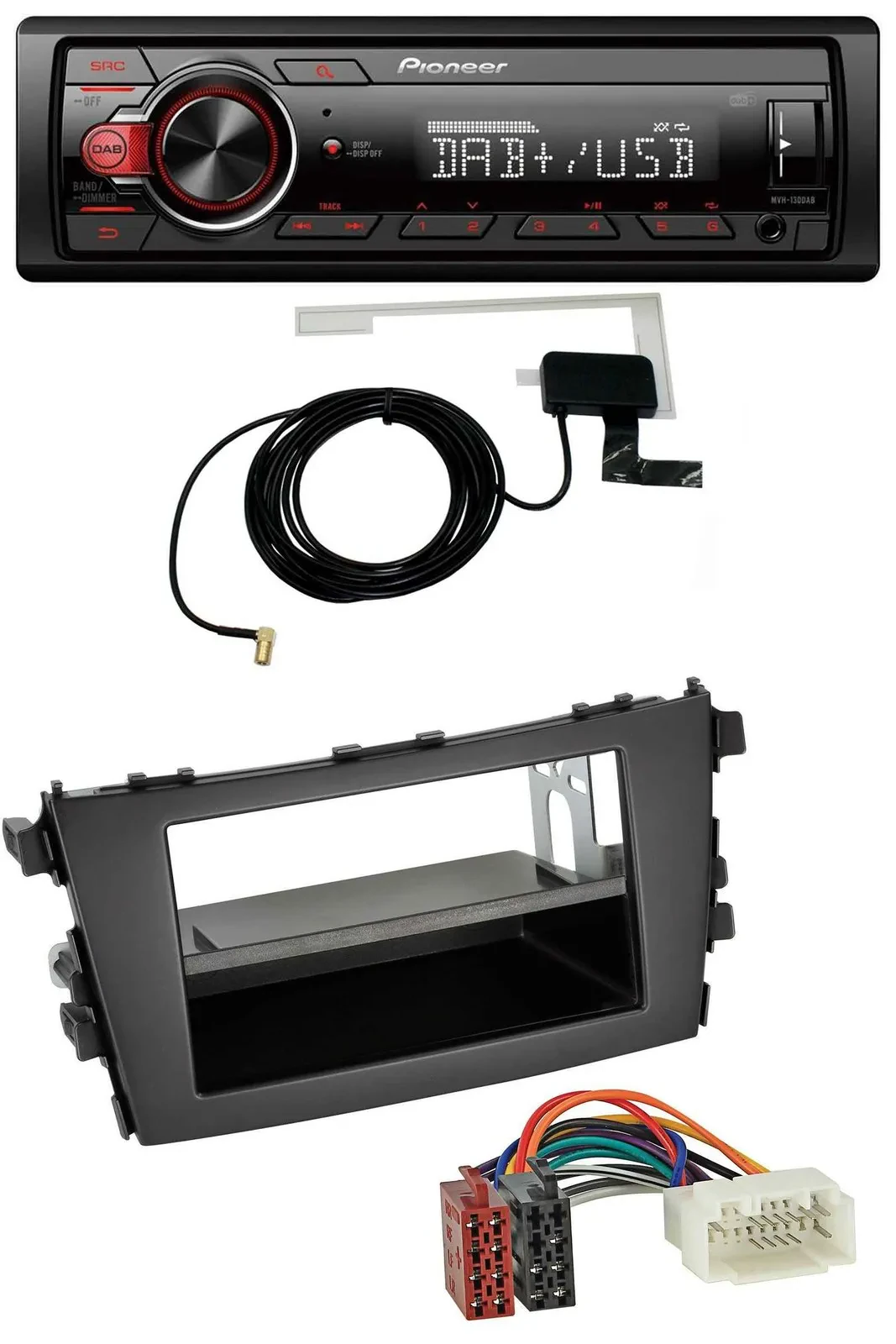 Автомагнитола для Suzuki Celerio (LF, с 2014) Pioneer 1-DIN MP3 DAB USB AUX