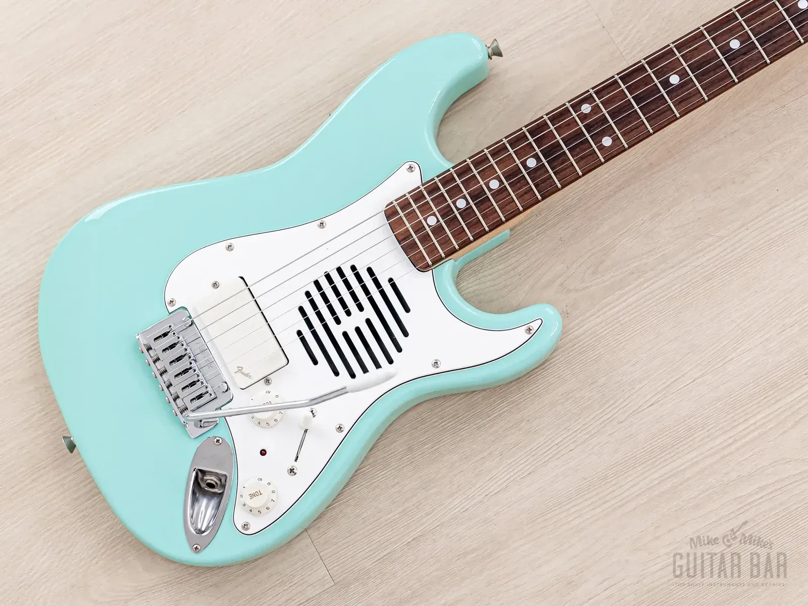 Б/У Электрогитара Fender Stratocaster ST-Champ10 ST-CH-435 Mini Sonic Blue 1996