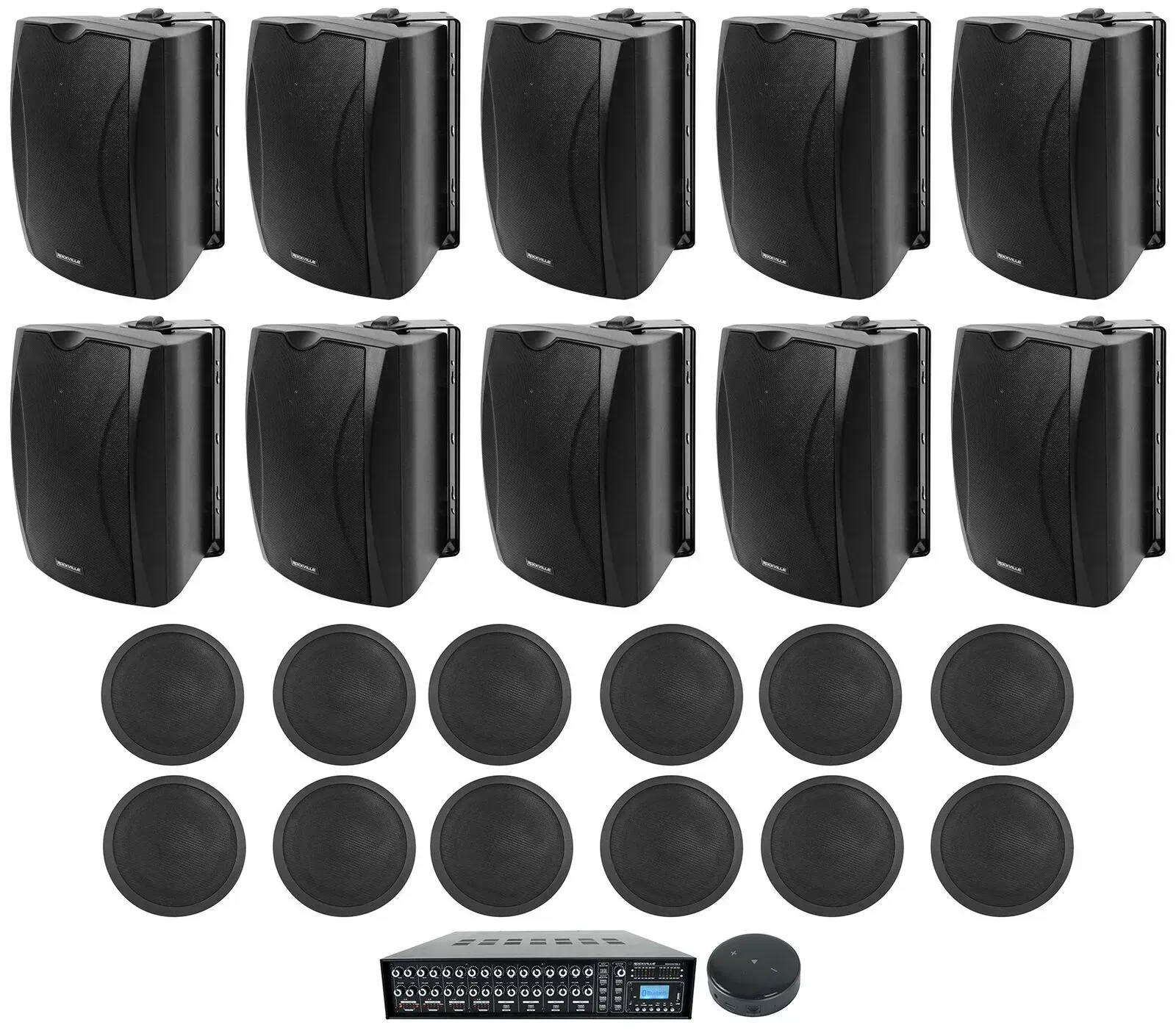 Трансляционный усилитель Rockville Rock Matrix с комплектом акустики