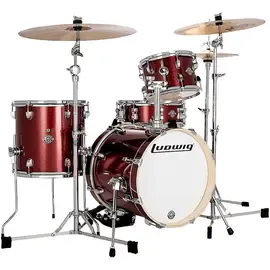 Ударная установка акустическая Ludwig Breakbeats by Questlove 4-Piece Shell Pack Red Sparkle