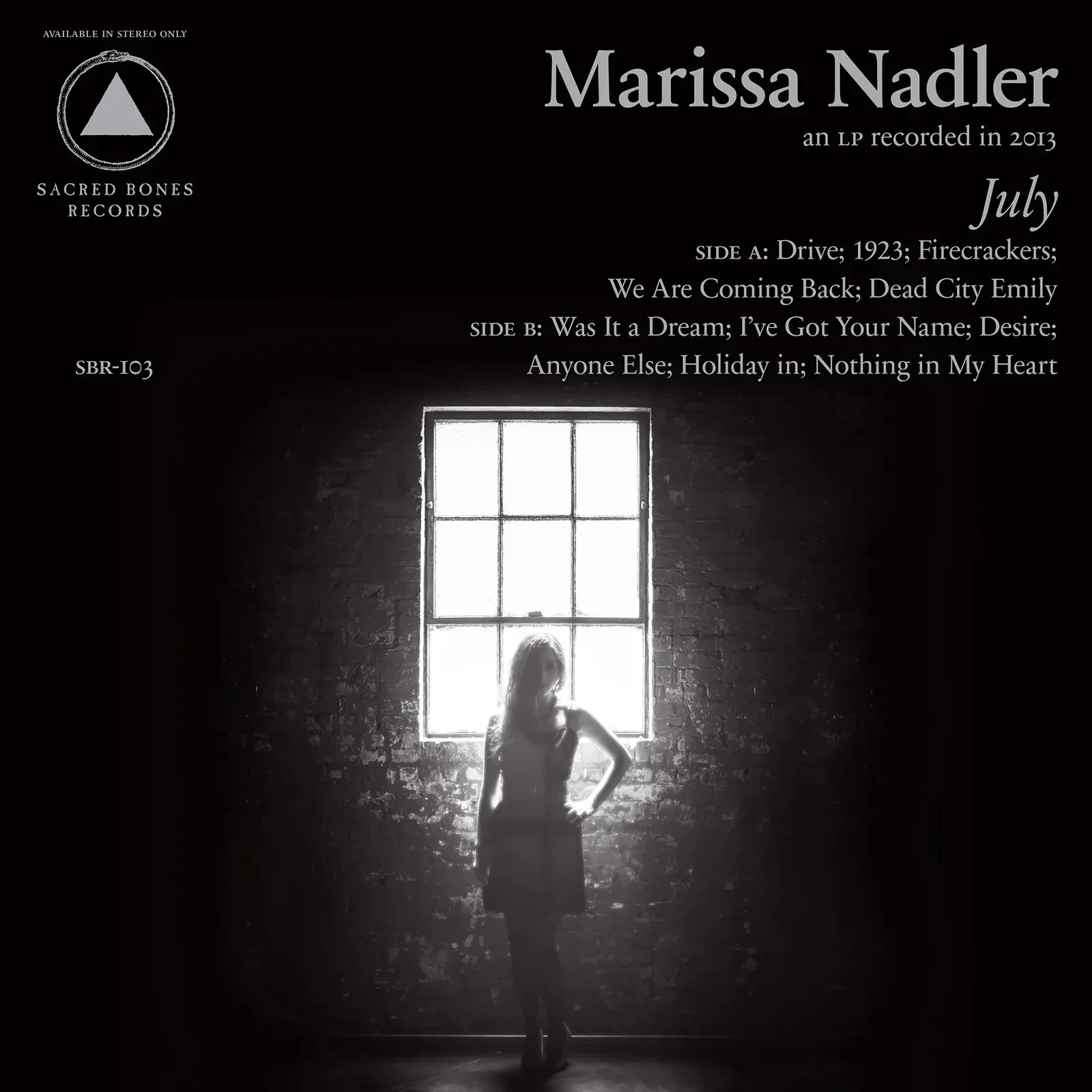 Виниловая пластинка Marissa Nadler – July (10th Anniversary Edition) Релиз 2024