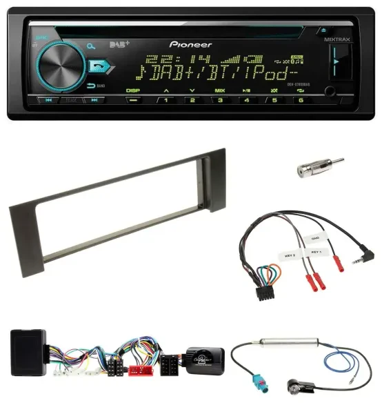 Pioneer DAB Lenkrad CD USB Bluetooth Autoradio für Audi A4 B6 00-04 Bose Vollakt