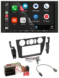 JBL USB 2DIN MP3 Bluetooth AUX Autoradio für BMW 3-er E90/E91/E92/E93 2005-2013