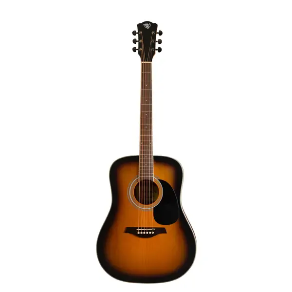 Акустическая гитара Rockdale Aurora D6 Satin SB Sunburst