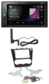 Pioneer MP3 DAB AUX 2DIN Bluetooth Autoradio für Subaru Forester ab 2015