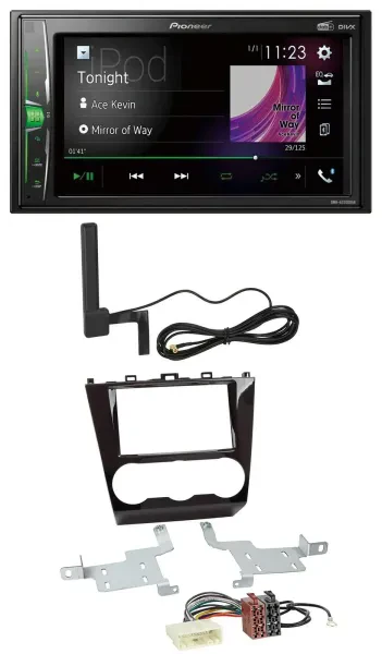 Pioneer MP3 DAB AUX 2DIN Bluetooth Autoradio für Subaru Forester ab 2015