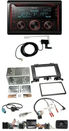 Pioneer 2DIN Lenkrad DAB USB CD Bluetooth Autoradio für Mercedes Sprinter Audio