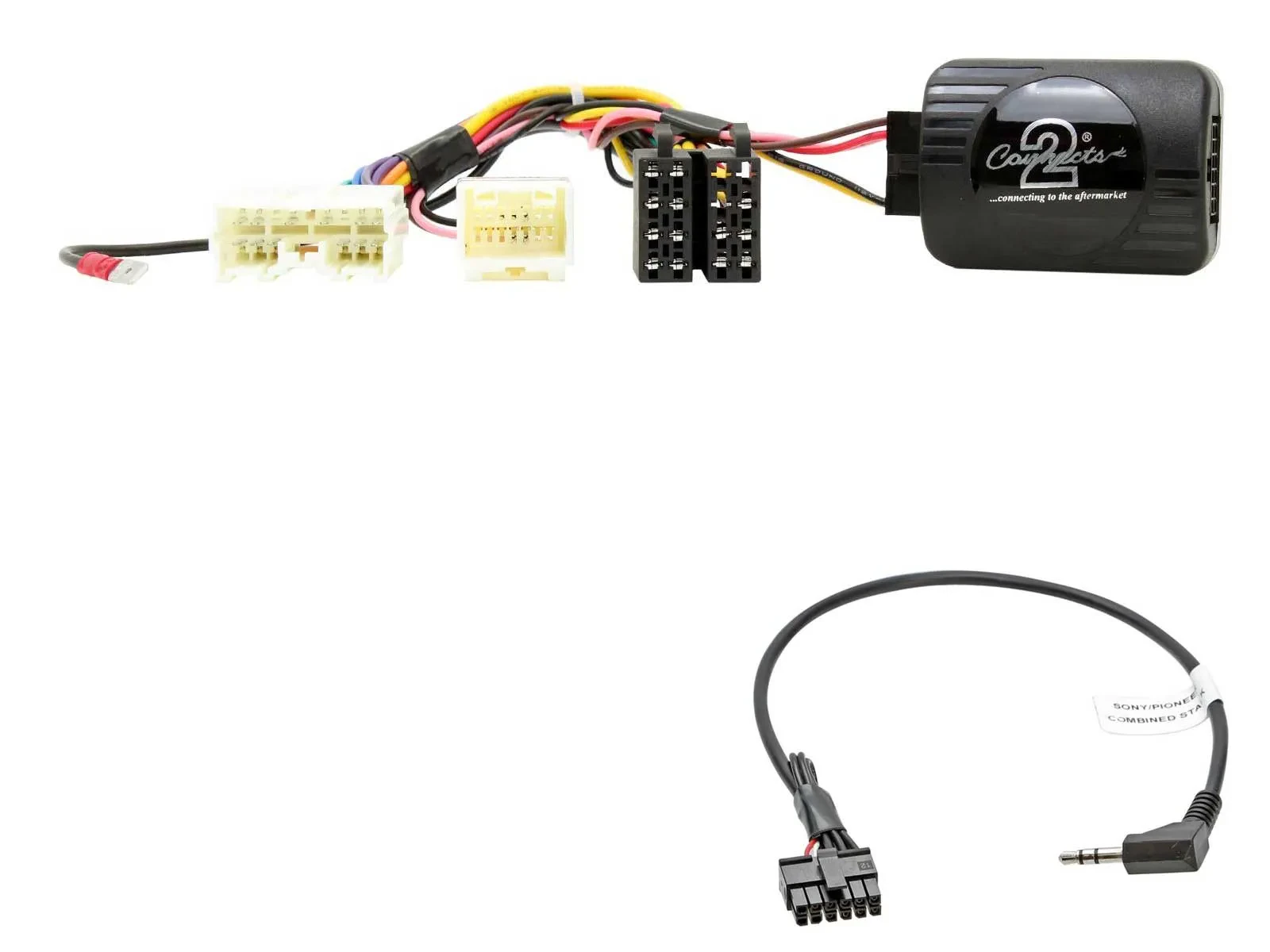 Connects2 Lenkradadapter für Mitsubishi Colt ohne Verstärker Blaupunkt Pioneer 4
