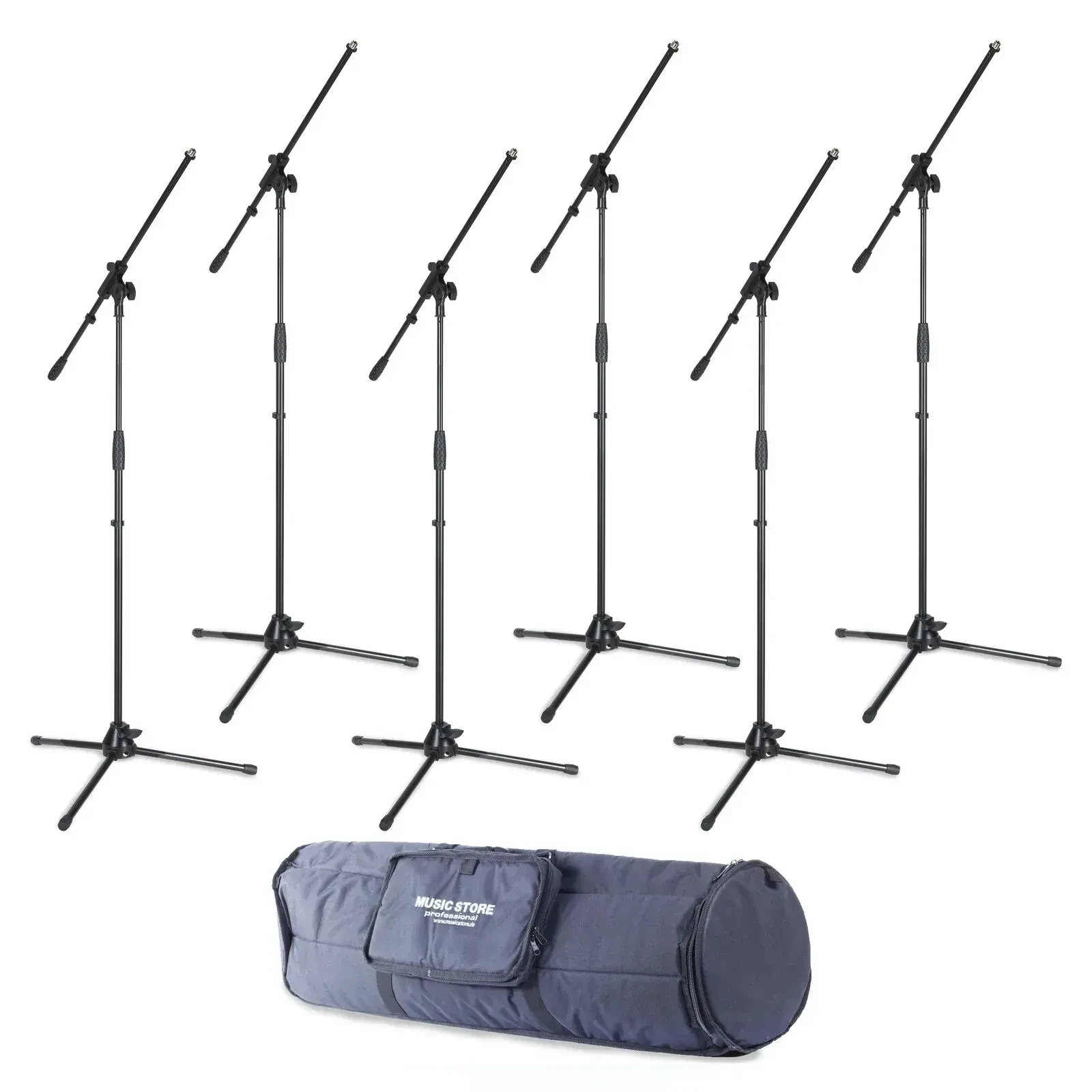 Микрофонная стойка MUSIC STORE MIC 5 MKII (набор, 6 шт.) с сумкой