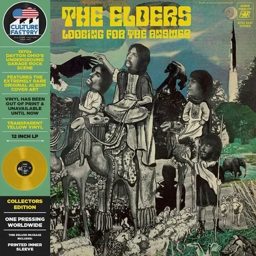Виниловая пластинка The Elders - Looking for the Answer - Yellow [New Vinyl LP] Colored Vinyl, Ltd E