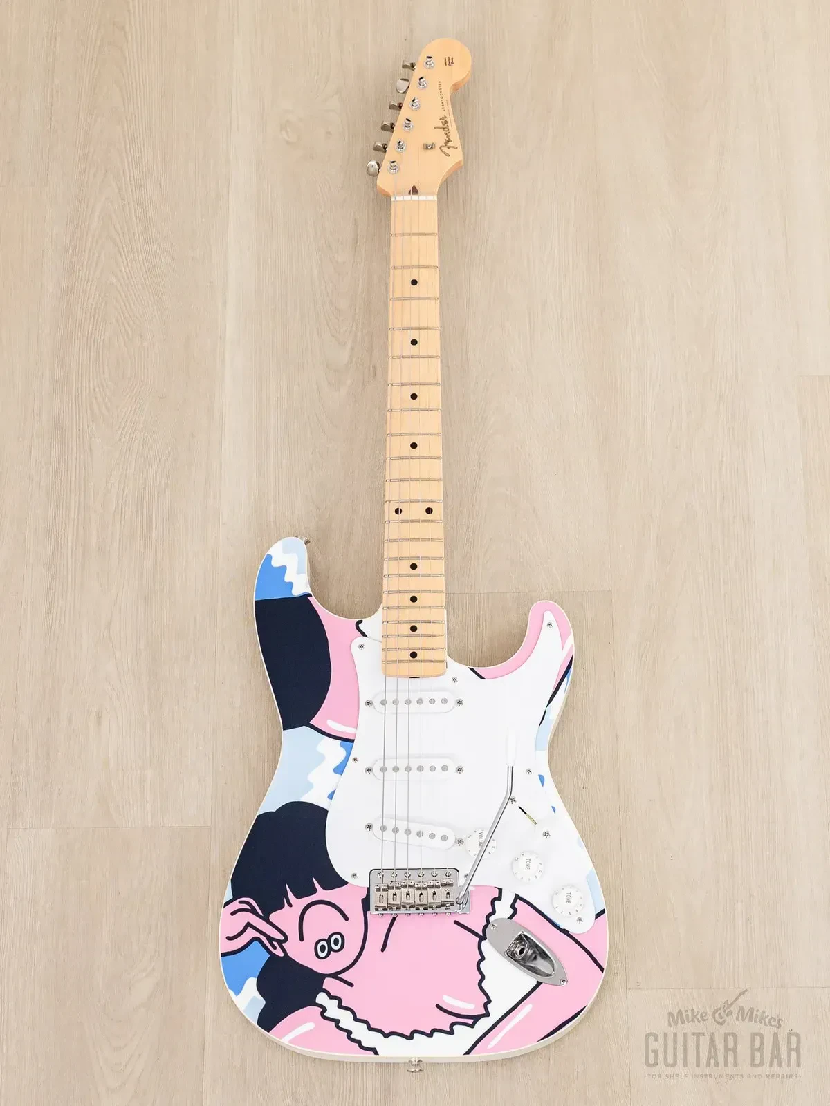 Электрогитара Fender Art Gallery Collection Stratocaster SSS Face Oka w/case Japan 2019