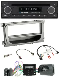 Автомагнитола Blaupunkt Bluetooth DAB CD USB для Ford S-Max/Mondeo (2007–2014), поддержка кнопок на руле