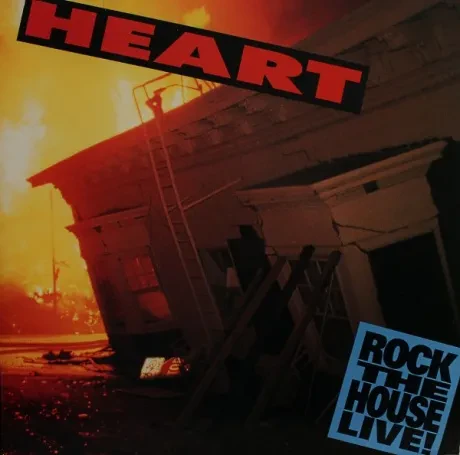 HEART - Rock The House Live! (LP , Used)