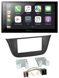 Автомагнитола для Iveco Daily (с 2014) Pioneer 2DIN, Bluetooth, DAB, USB, MP3