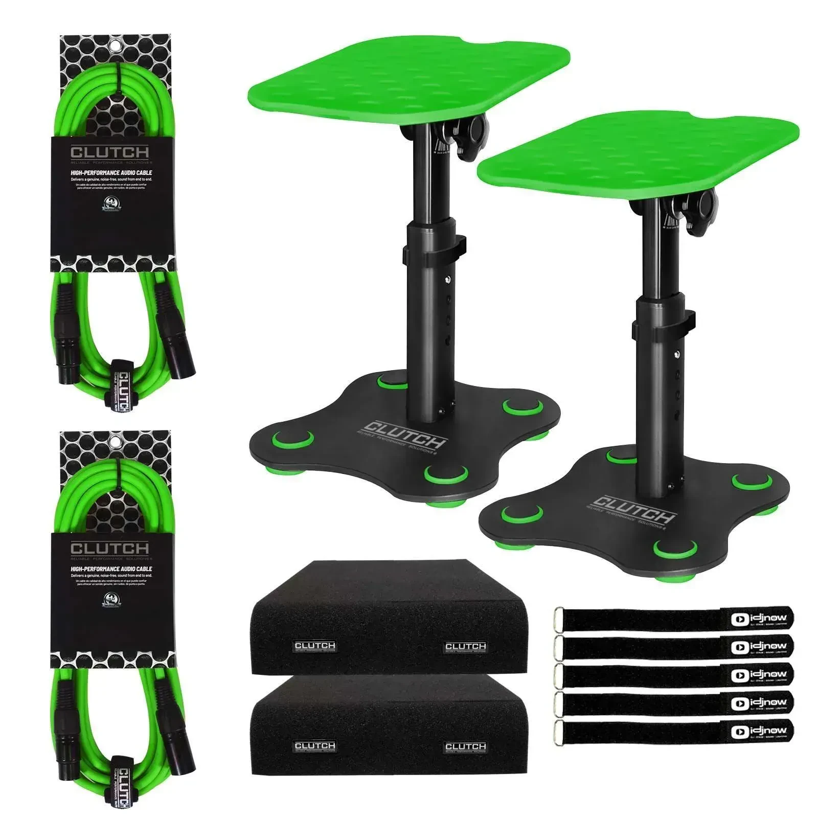 Стойка для студийного монитора CLUTCH CL-DMS250 Green (пара)