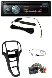Pioneer CD USB Bluetooth DAB MP3 Autoradio für Opel Astra J ab 2009 Perl schwarz