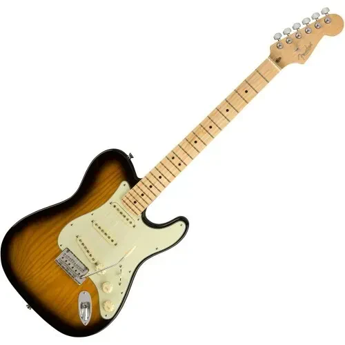 Б/У Электрогитара Fender Ltd. Strat-Tele Hybrid MN 2TSB Parallel Universe санберст с кейсом