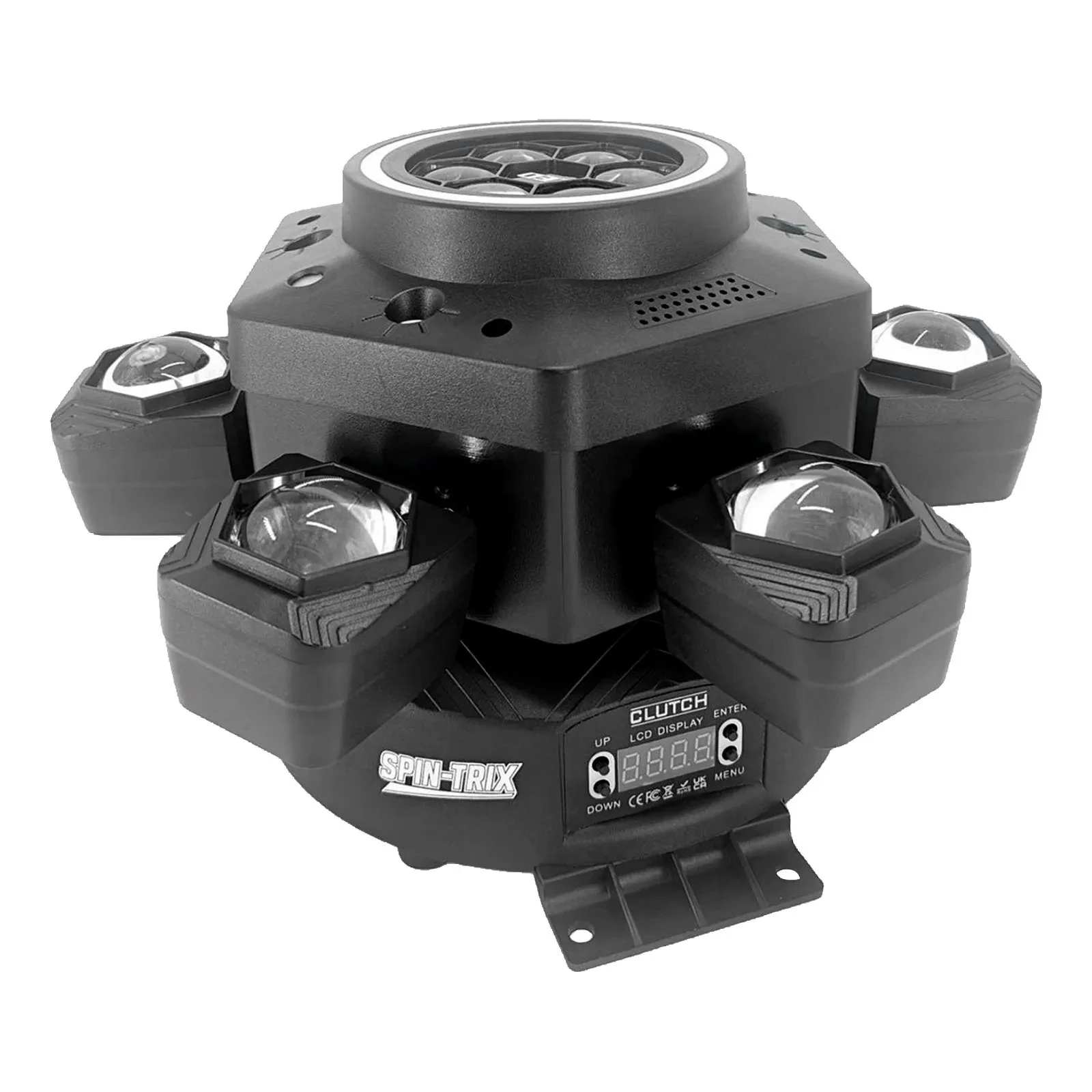 SPIN-TRIX 150W RGBW LED DMX Motion Beam Stage DJ Club Light Fixture