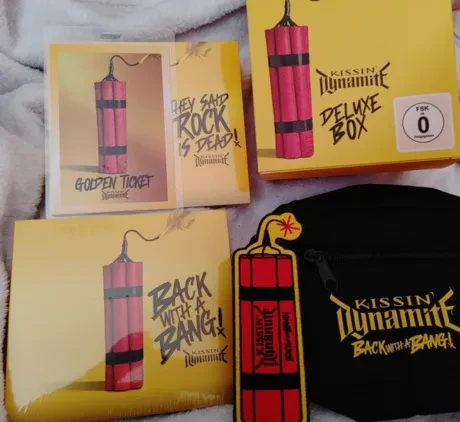 KISSIN' DYNAMITE - Back With A Bang (CD)