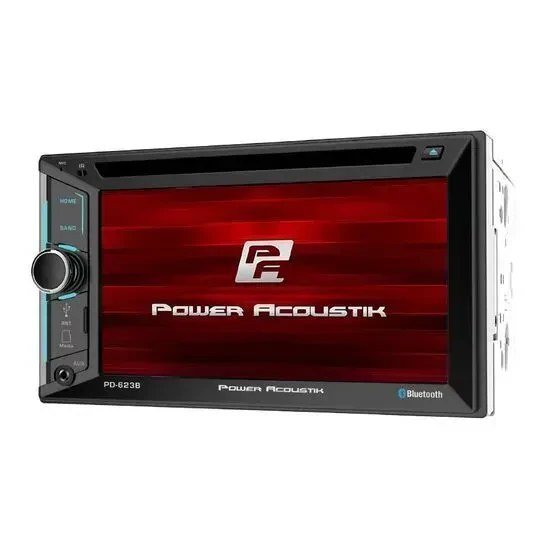 Автомагнитола Power Acoustik PD-623B 2-DIN, сенсорный экран, CD/DVD