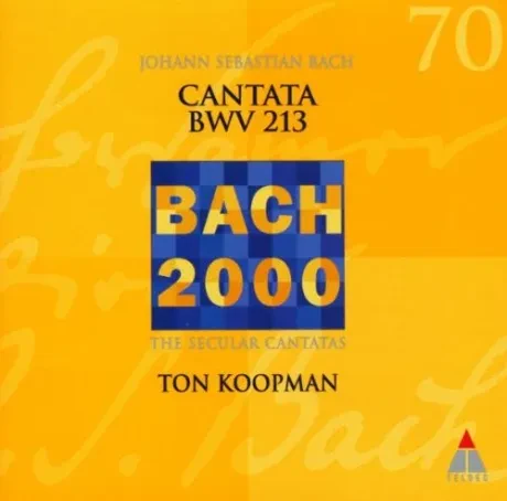 TON KOOPMAN - J.S. Bach: Secular Cantata Bwv 213 (CD)