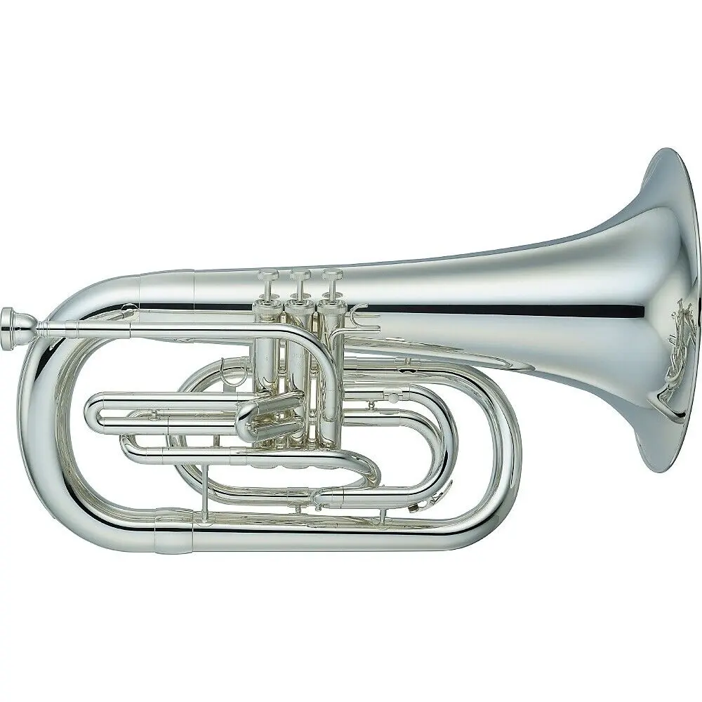 Эуфониум Yamaha YEP-202M Series Marching Bb Euphonium Silver