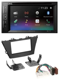 Pioneer Bluetooth MP3 USB 2DIN DAB DVD Autoradio für Toyota Prius+ (ab 2012)
