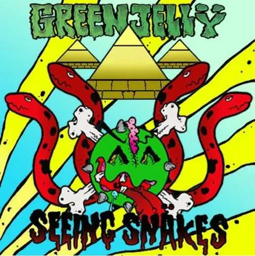 Виниловая пластинка Green Jelly & Seeing Snakes - Split 7 Inch [New 7" Vinyl]