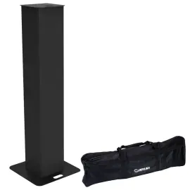 Odyssey LVS4677BLK Black Height Adjustable Portable Light Column Tower idjnow