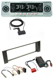 Автомагнитола для авто Dietz Bluetooth, USB, MP3, DAB для Audi A4 B6 (2000–2004), совместима с Bose активной системой