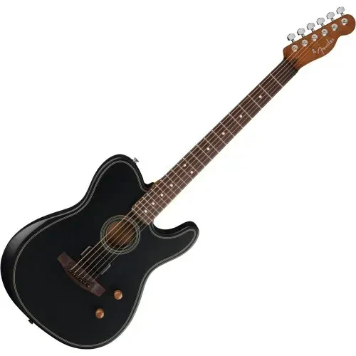 Fender Acoustasonic Standard Telecaster Black B-Ware