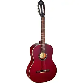 Классическая гитара Ortega Family Pro R131SNWR Slim Neck Transparent Wine Red