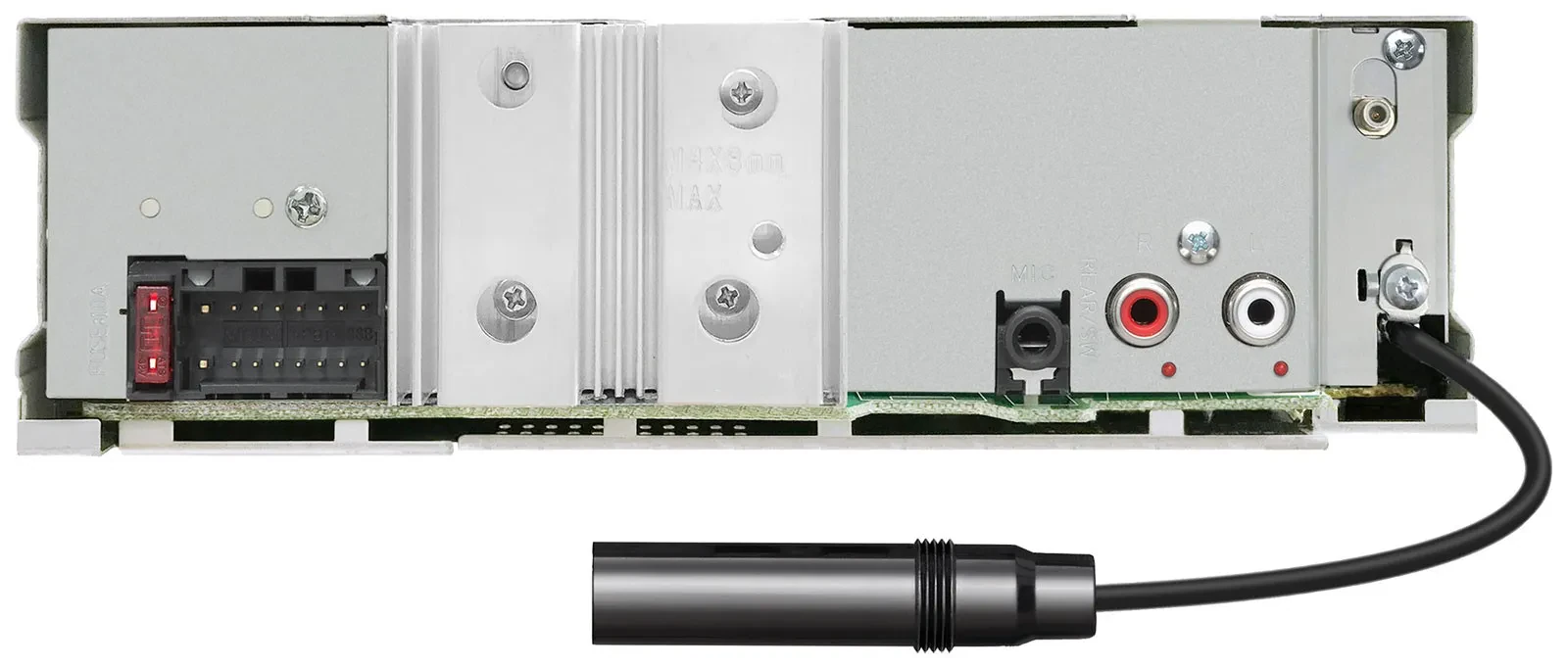 JVC Bluetooth USB DAB MP3 Autoradio für Renault Scenic (ab 09) - grau