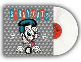 Stray Cats - 40 [White Vinyl] NEW Vinyl