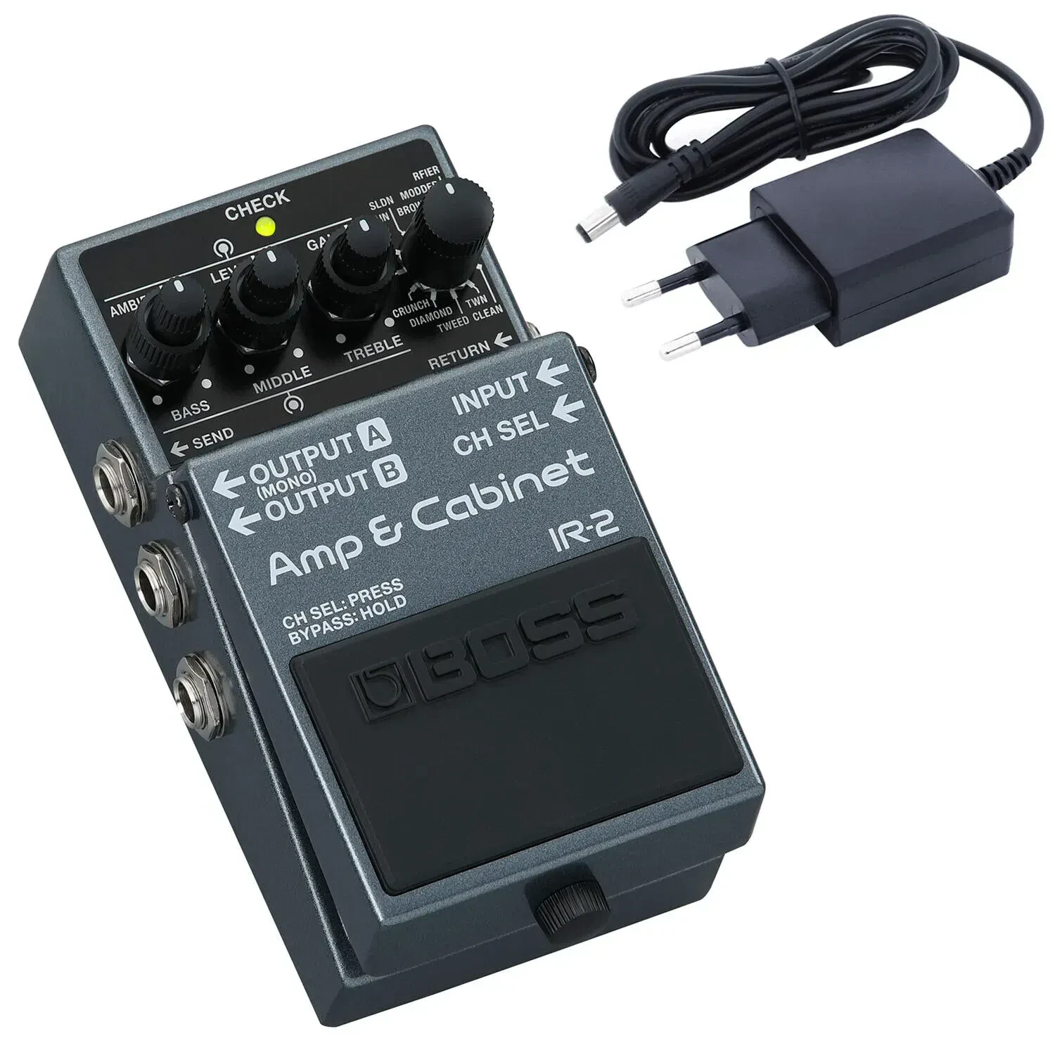 Педаль эффектов для электрогитары BOSS IR-2 Amp Cabinet с блоком питания